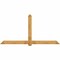 Ekena Millwork Eugene Rough Sawn Timber Gable Bracket, Western Red Cedar, 108"W x 54"H x 6"D x 6"F, 12/12 Pitch GBW108X54X0606EUG00RWR - alternate 1